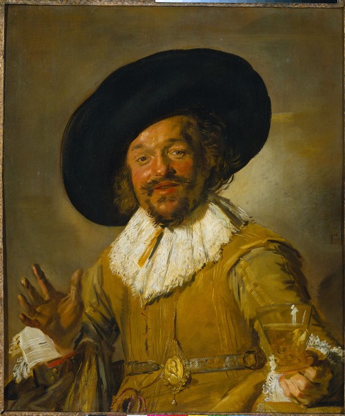 El alegre bebedor, de Frans Hals